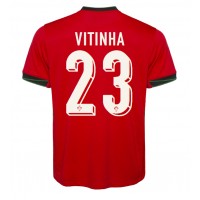 Portugal Vitinha #23 Replica Home Shirt Euro 2024 Short Sleeve